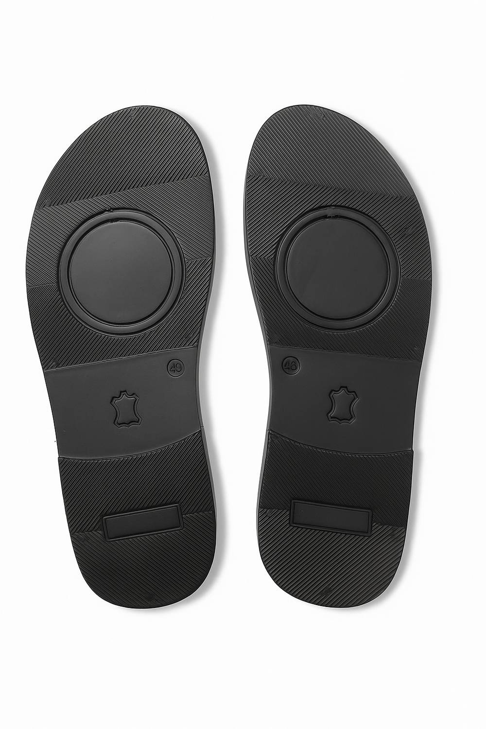 DELEFS Men Black Sandals - Image 5