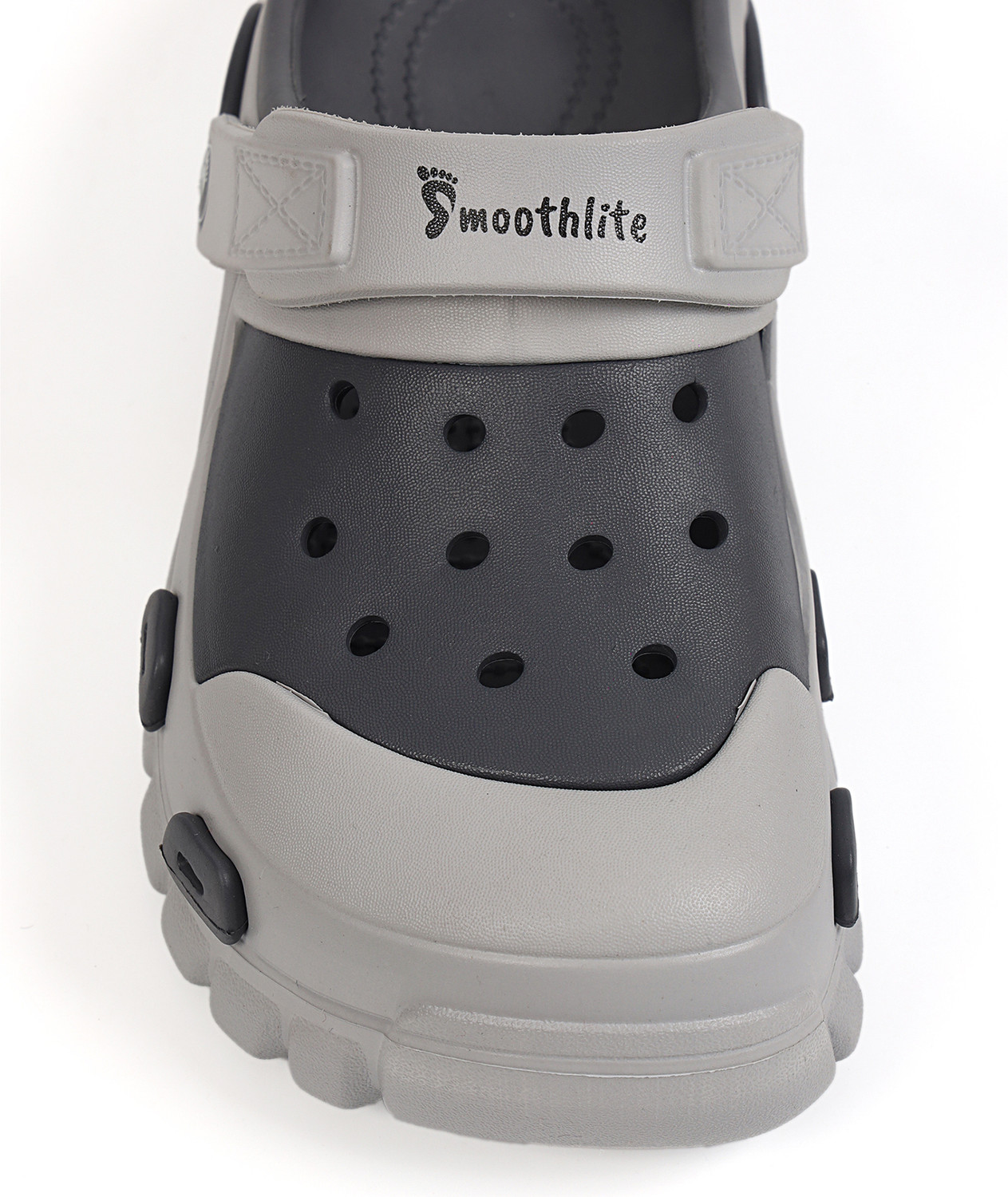 Image of Smoothlite Men Clogs|EVA Sandals|Outdoor Shoes|Back Strap|Ventilated|Anti Slip|Lightweight Men Clogs