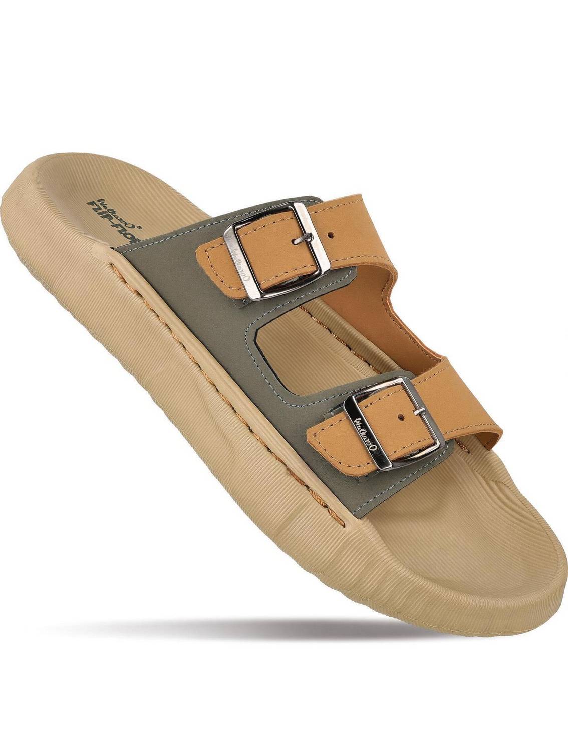 WALKAROO Men Casual Green