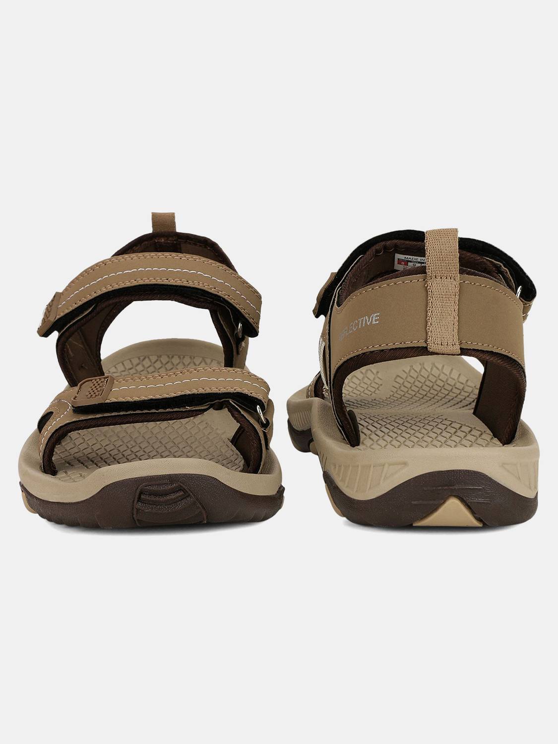 CAMPUS Men Beige Sandals - Image 4