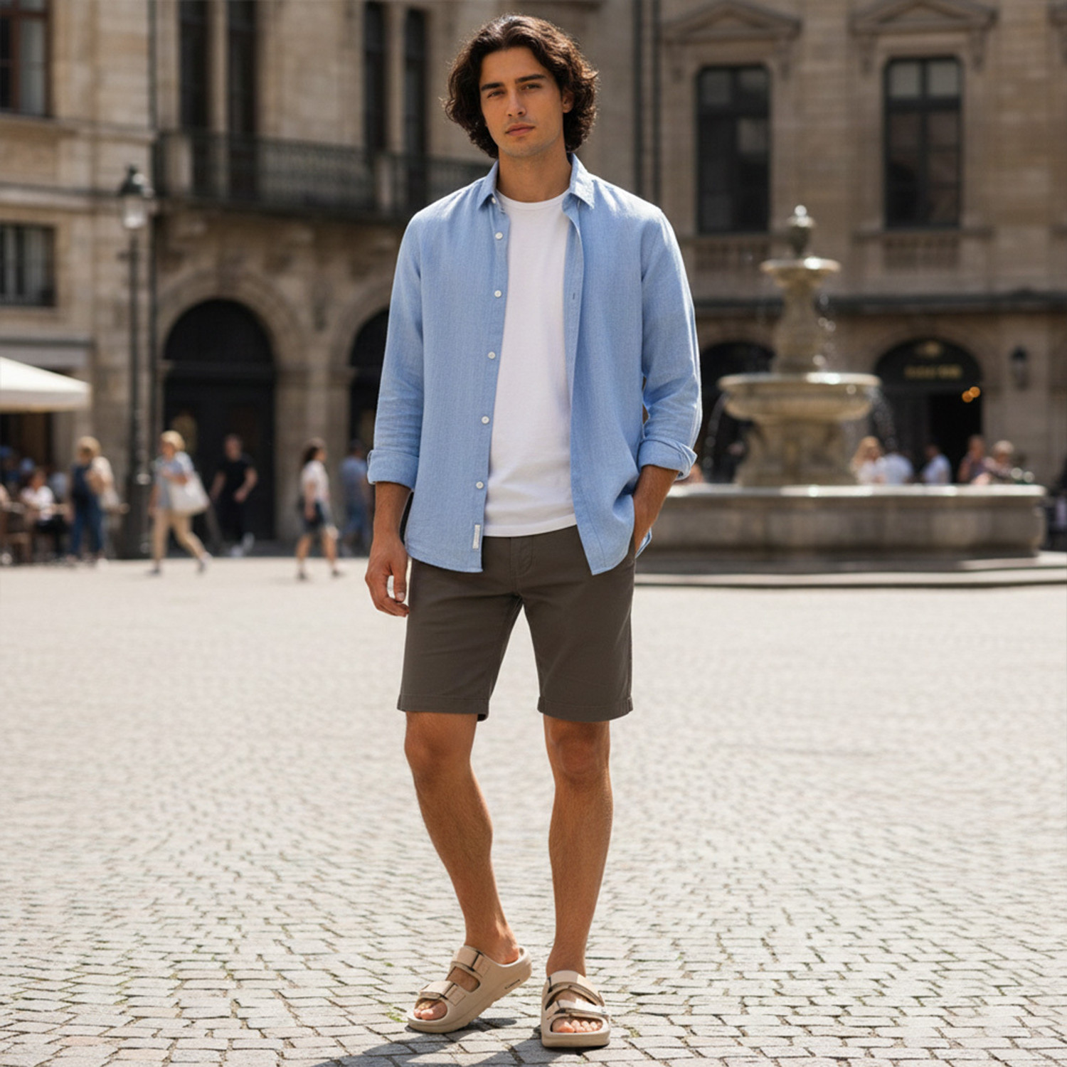 Image of BERSACHE Men Casual
