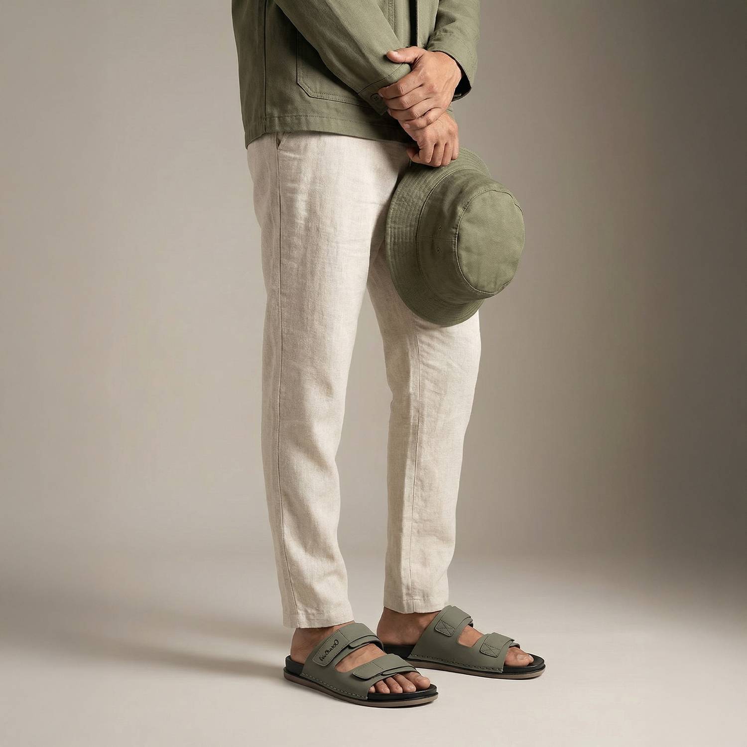 WALKAROO Men Casual Green - Image 2
