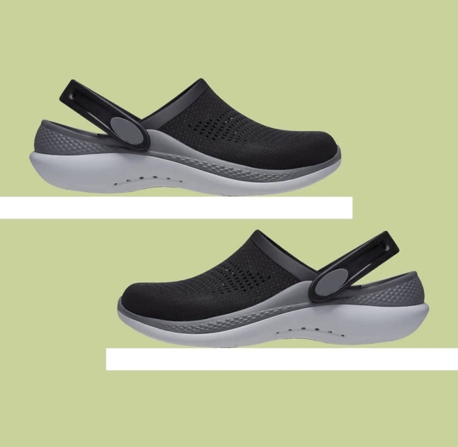Souk LITE OFF RIDE 360 CLASSIC STRAP Men Clogs Black