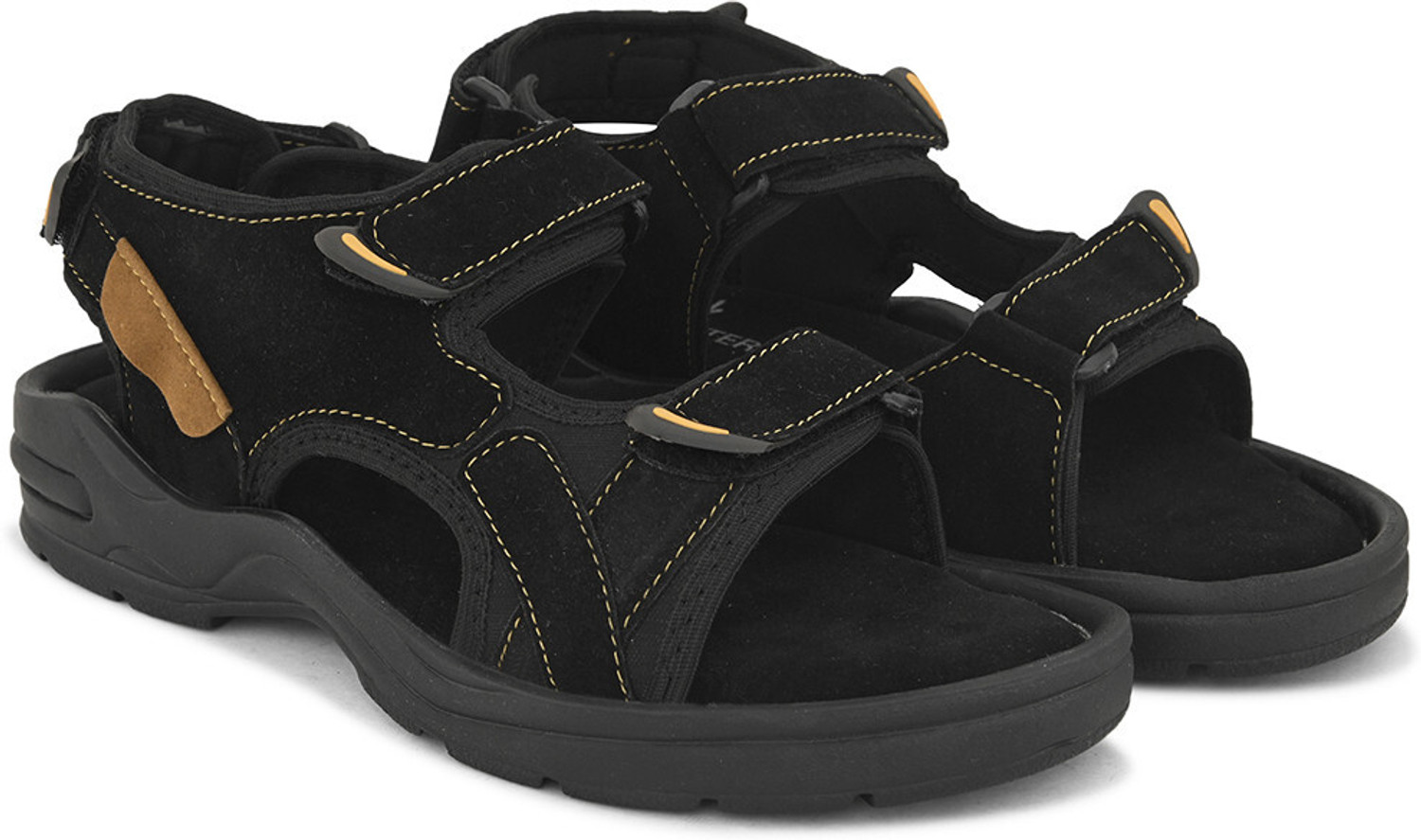 Image of Roadster Men Sandal (Black, 8)