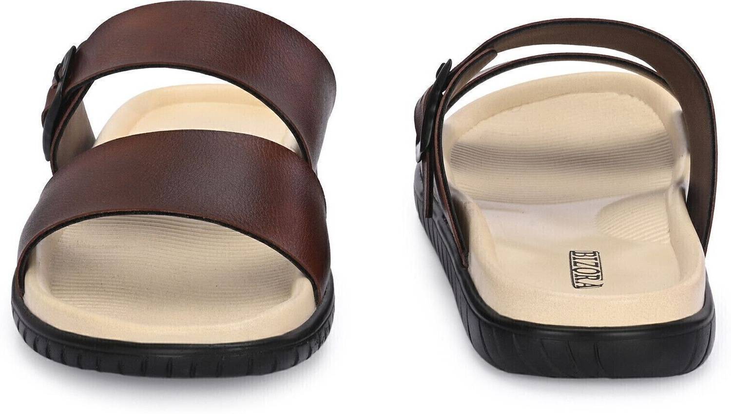 BIZORA Men Premium Buckle Strap Sandals - Image 5