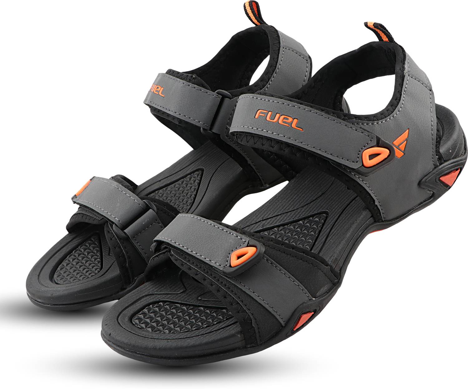 Fuel Men Orange Sandals - Image 4