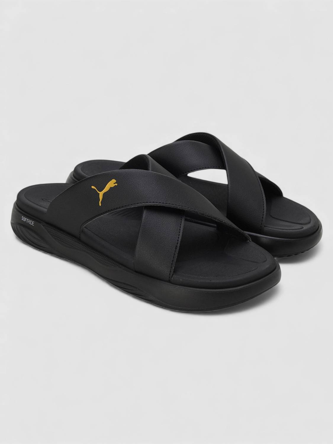 PUMA Softride Seave Slip Men Casual Black - Image 2