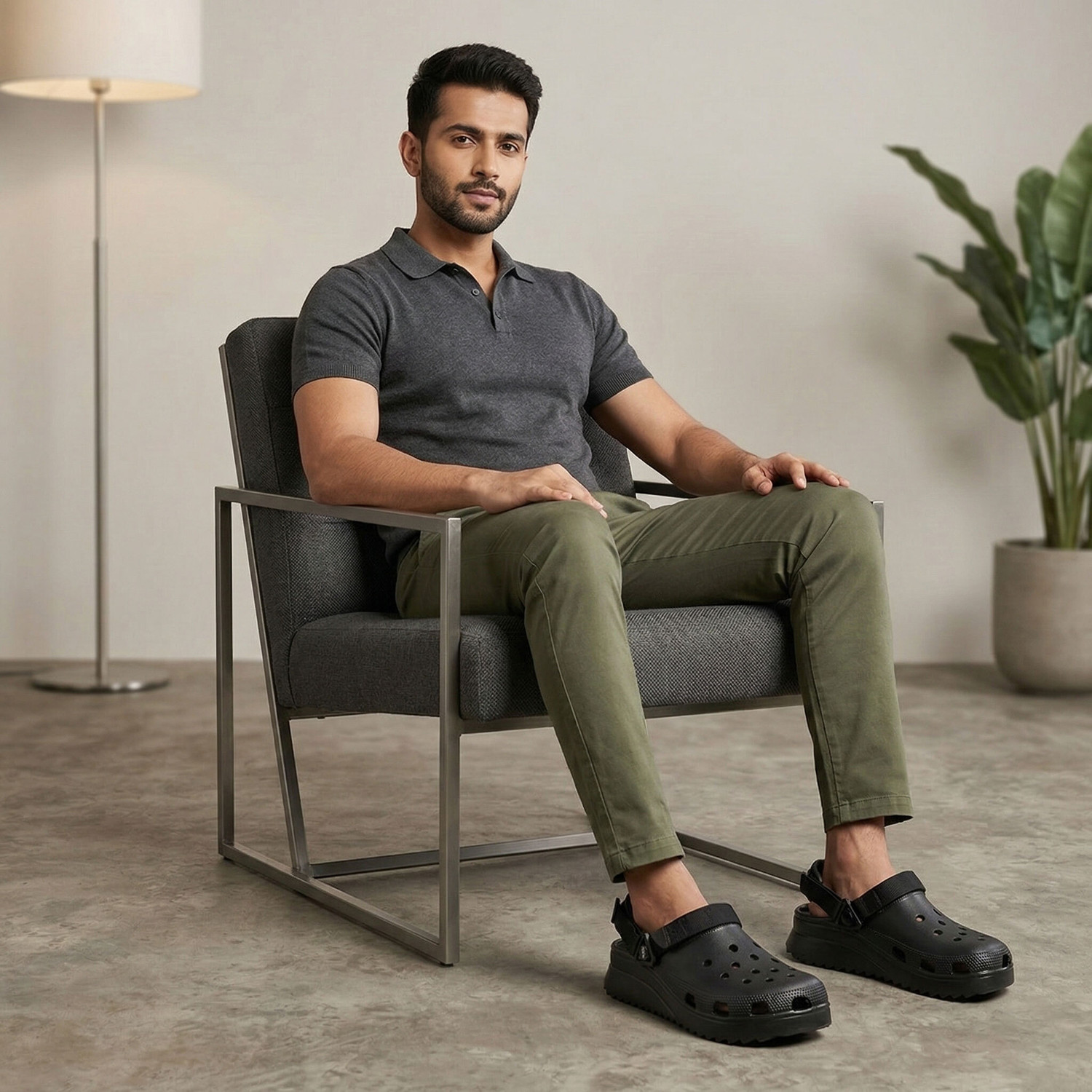 Image of HRX by Hrithik Roshan Men Clogs