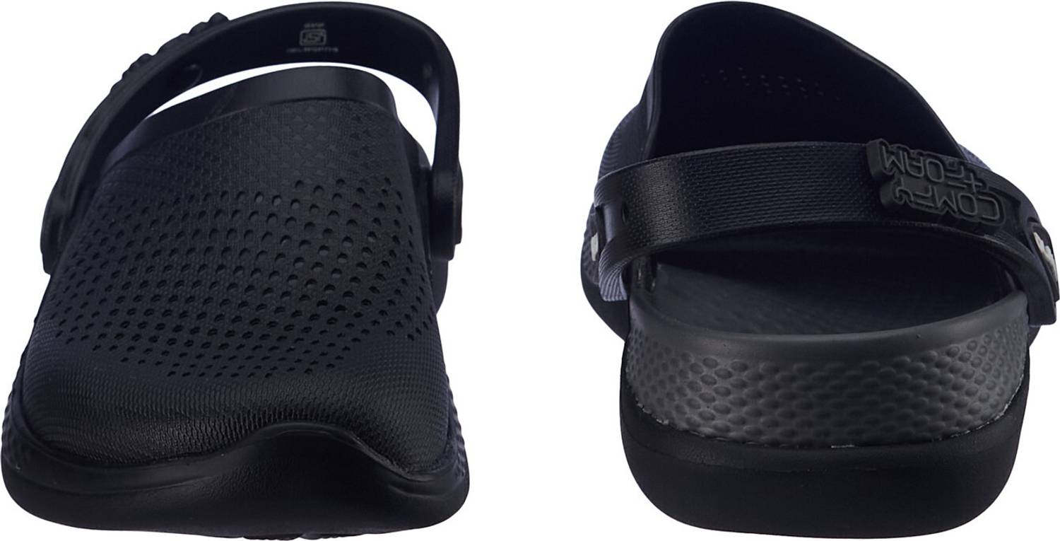 DUKE Men Black Sandals - Image 3