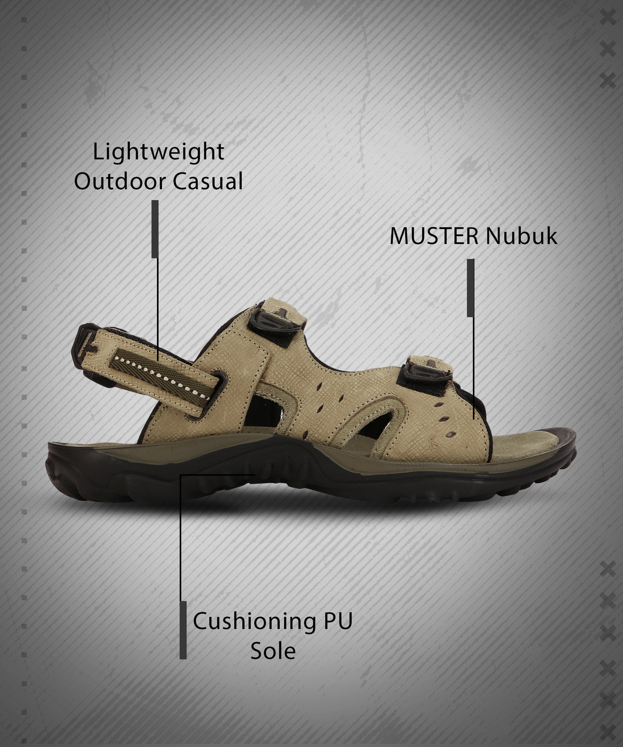 Image of WOODLAND Outdoor Comfortable Lightweight Everyday Use Men Casual