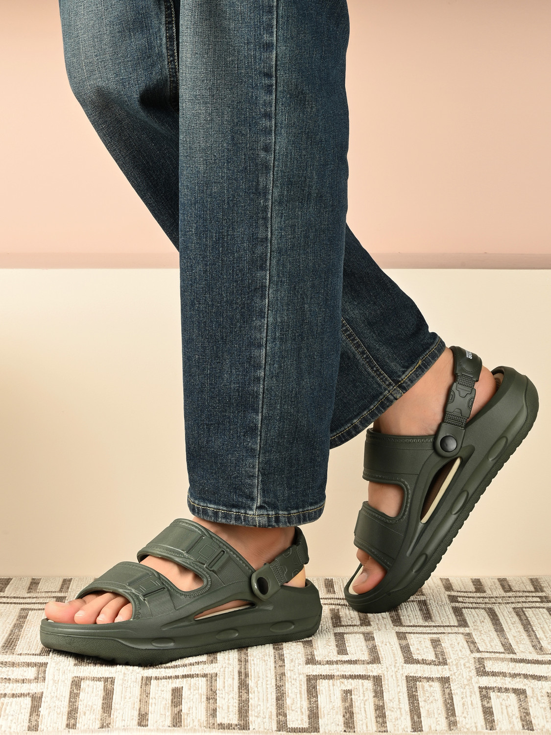 Image of Doctor Health Super Soft Men's Athletic Sports Sandals|Lightweight|Comfortable|Non-Slip Outdoor Footwear Men Sports Sandals