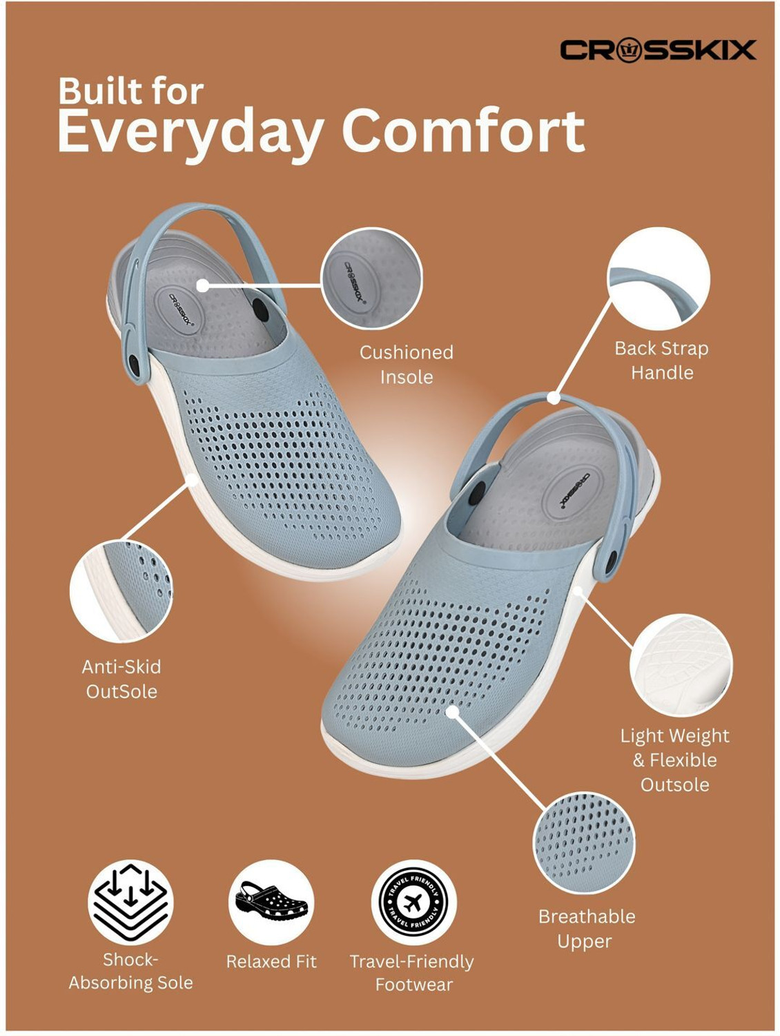 Image of Crosskix Men Flats