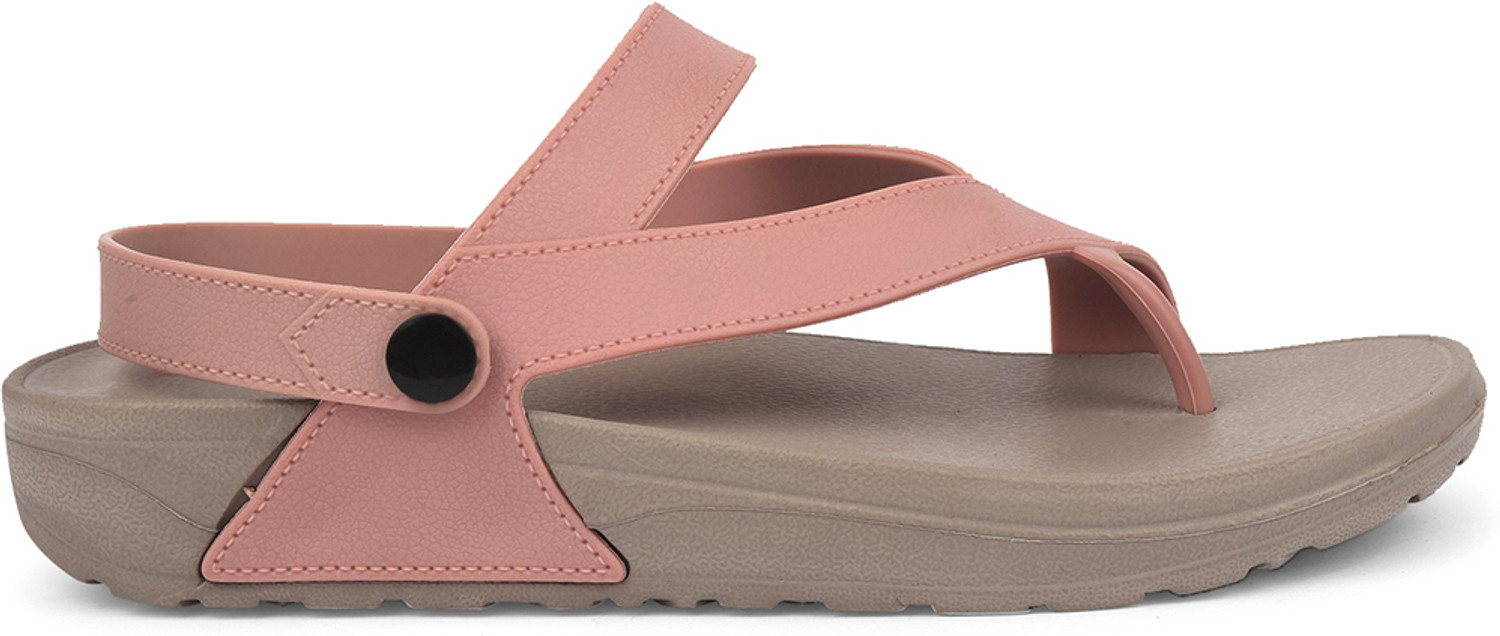 Image of Bata Women Flats Sandal (Black, 4)