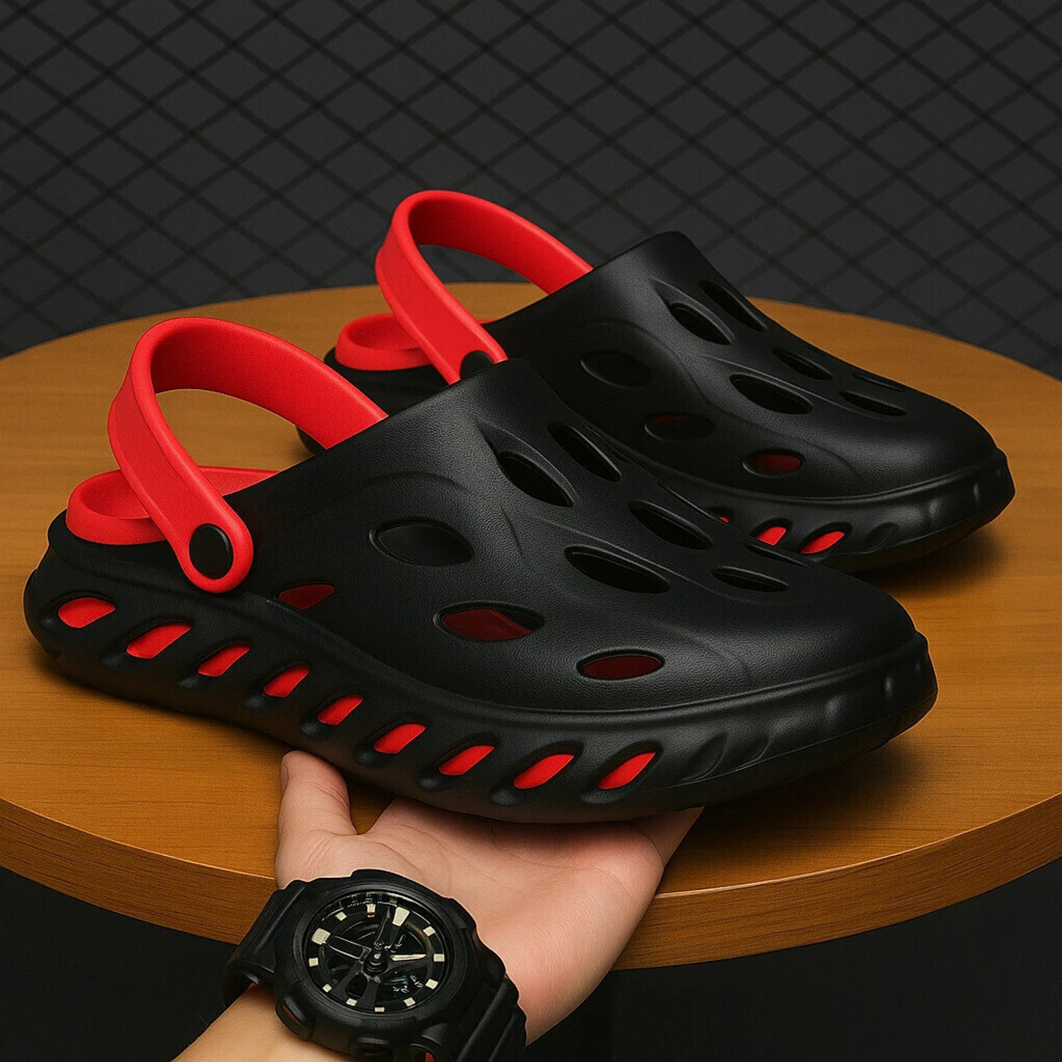 Image of Wild Leopard Men Clogs