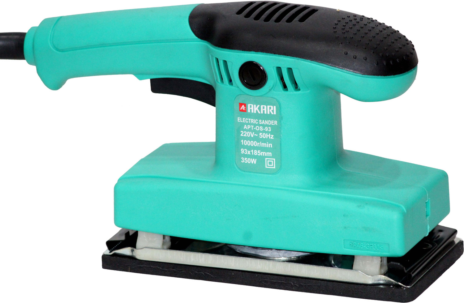 Image of Digital Craft Wood Working Flat Sandblaster Sanding Machine Wood Painting Machine Grinding Machine-High Power Tool Akari 7.2 inch Random Orbital Sander