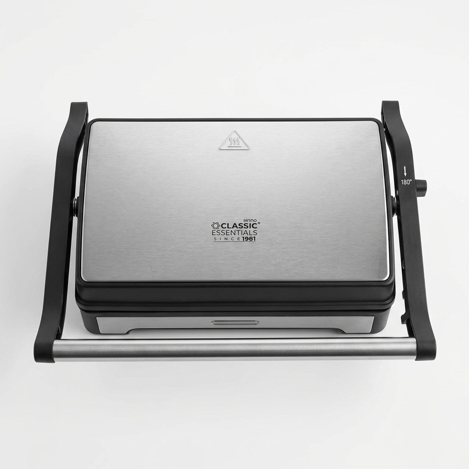 Image of Classic Essentials 1000W Sandwich Maker & Grill Toaster | Non-Stick Grill Plates | 180 Open Grill Grill, Toast