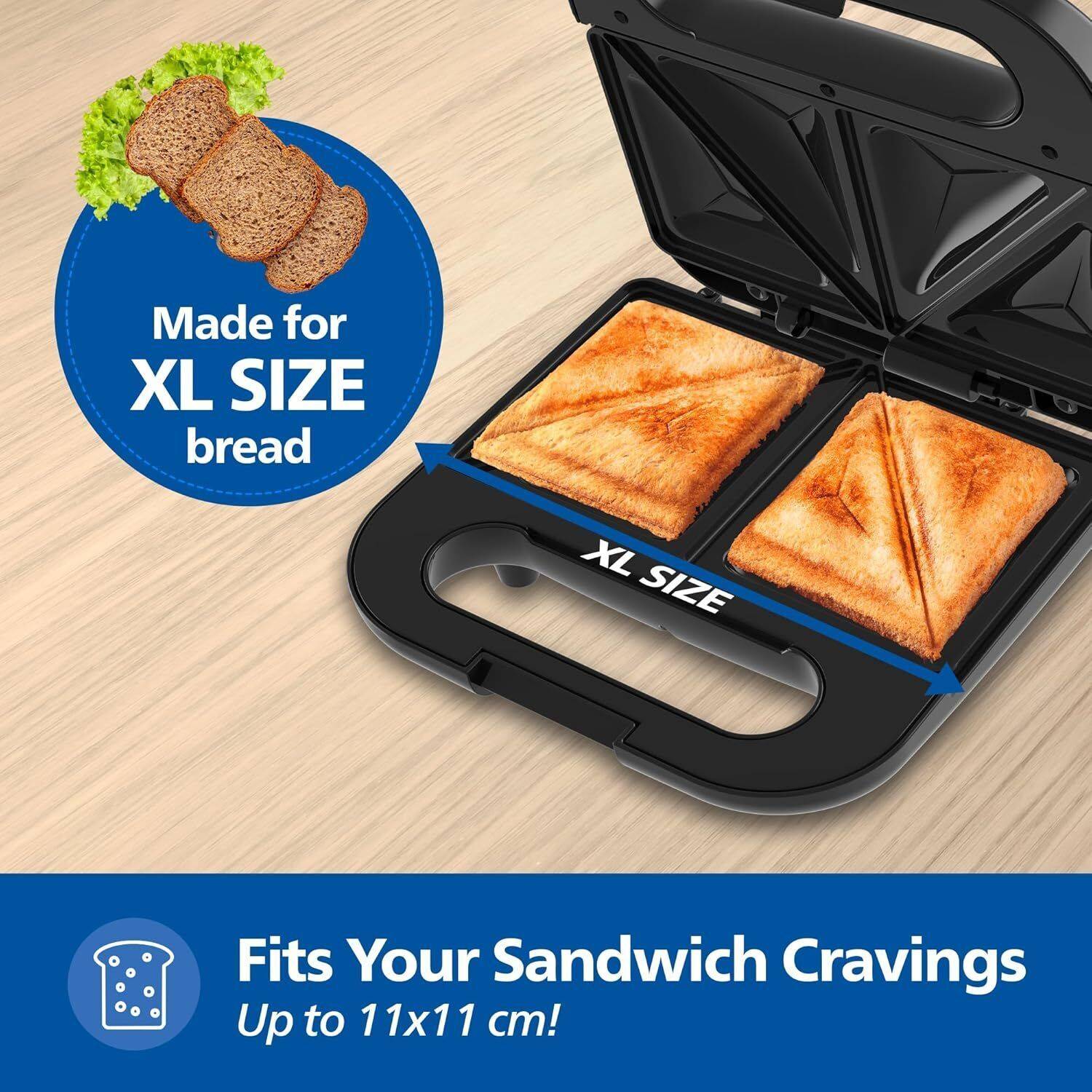 Philips Sandwich maker HD3000/80 toaster