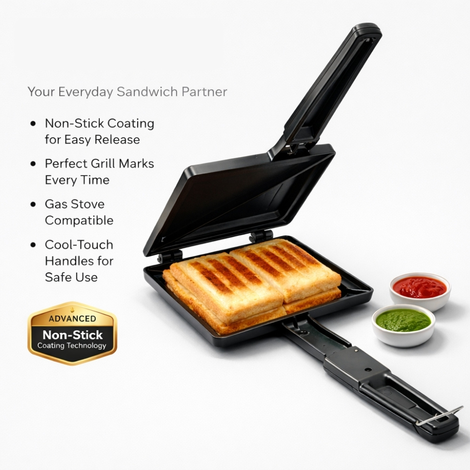 Image of Shree Shyam by Ecom MST-BLK-001 0 W Pop Up Toaster