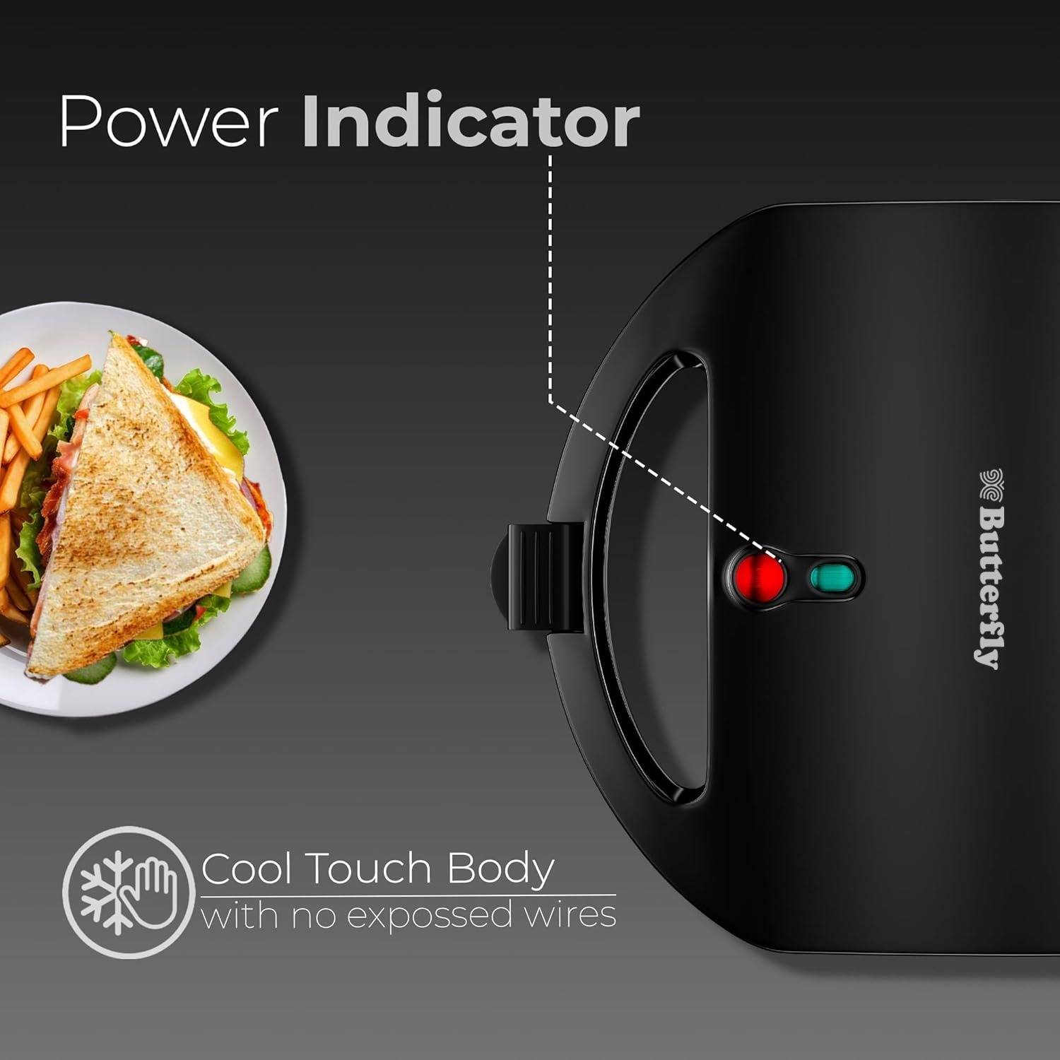 とーすと Butterfly by Butterfly Crosta Toast Toast Sandwich Maker Price in