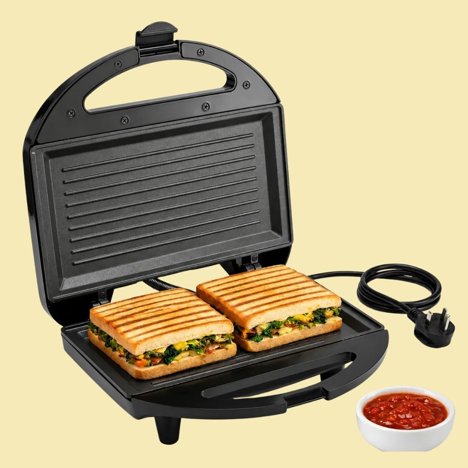 Image of Thirdwind Ultimate Powerful Premium & Imported Quality 800 W Sandwich Maker Toast, Grill31 Toast Sandwich Maker