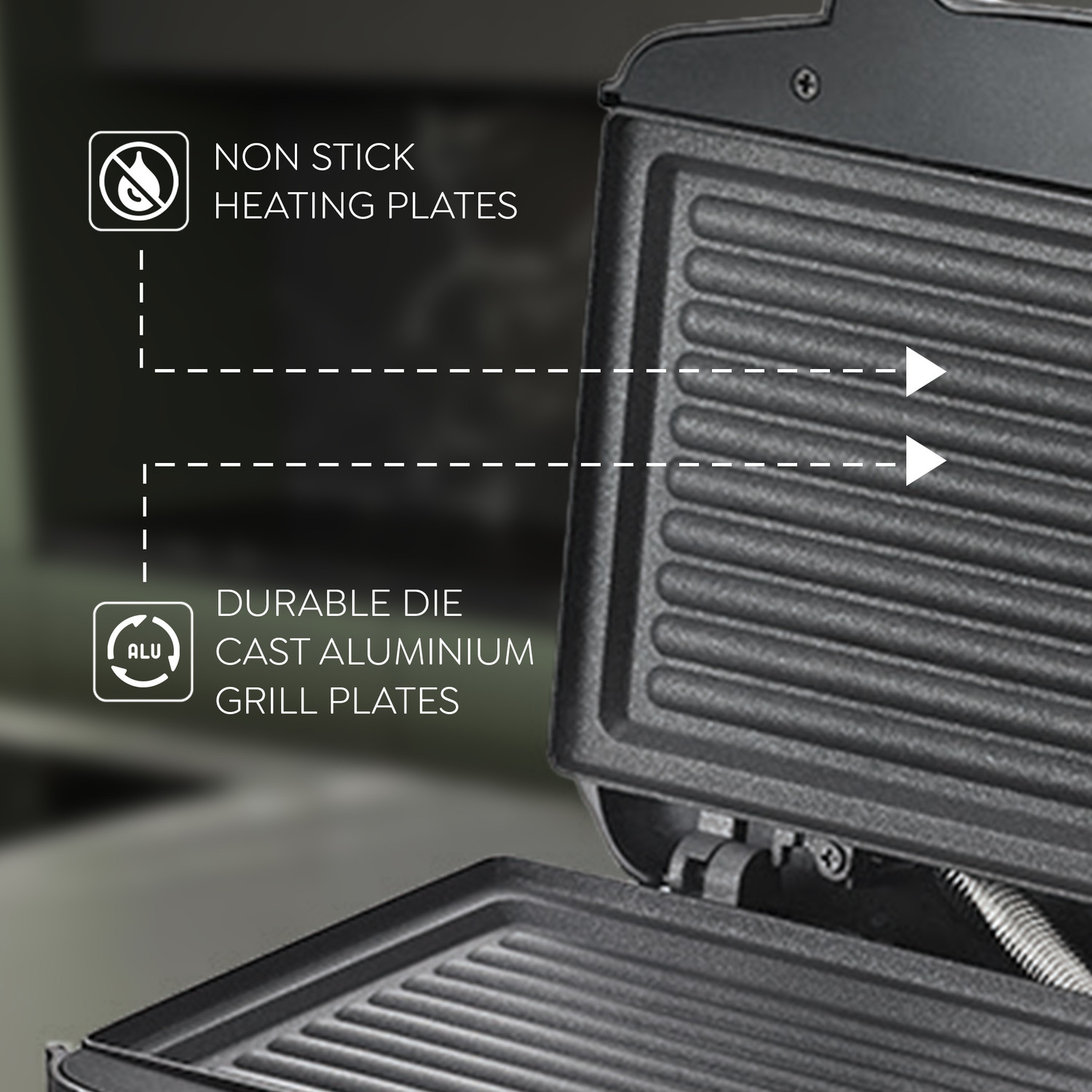 Image of Prestige PGMFD 01 Grill Sandwich Maker