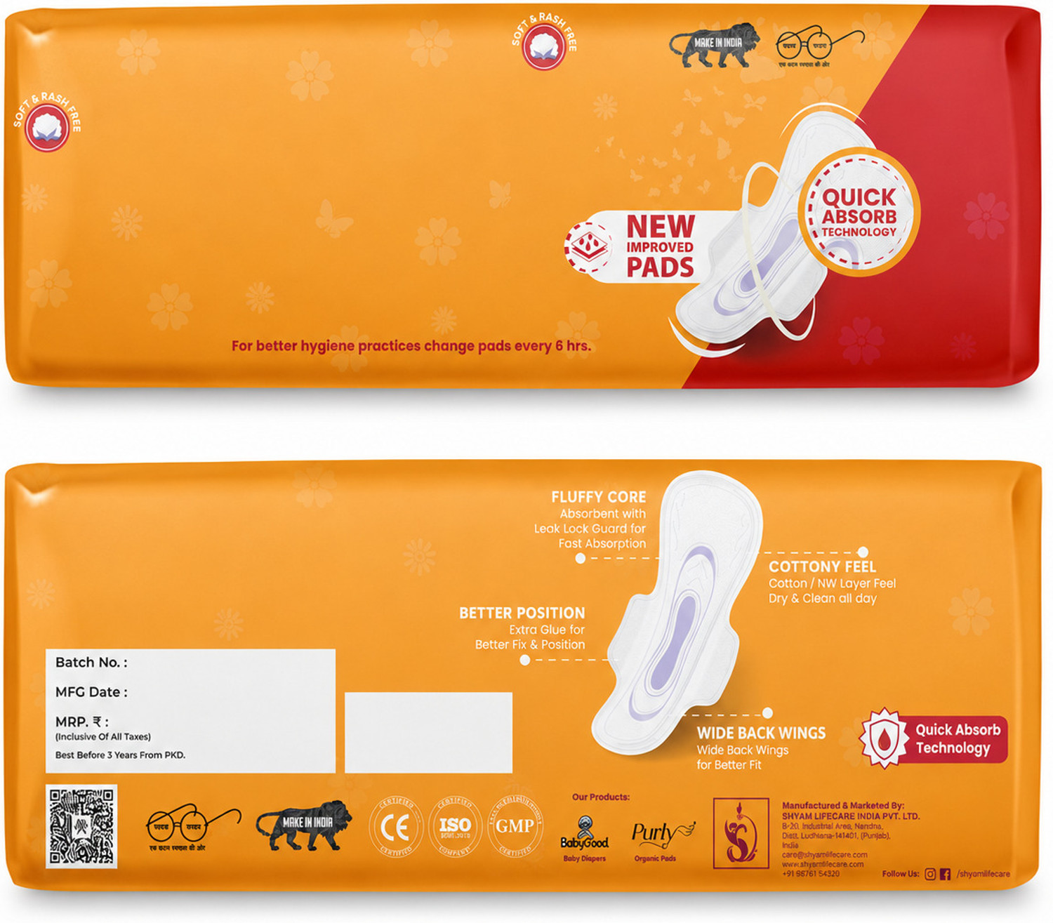 Image of YAMIENTERPRISE168 Cotton Sanitary Pad