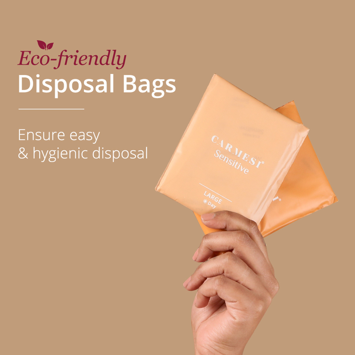 Image of Carmesi Sensitive - Sanitary Pads for Rash-Free Periods (10 XL) Sanitary Pad