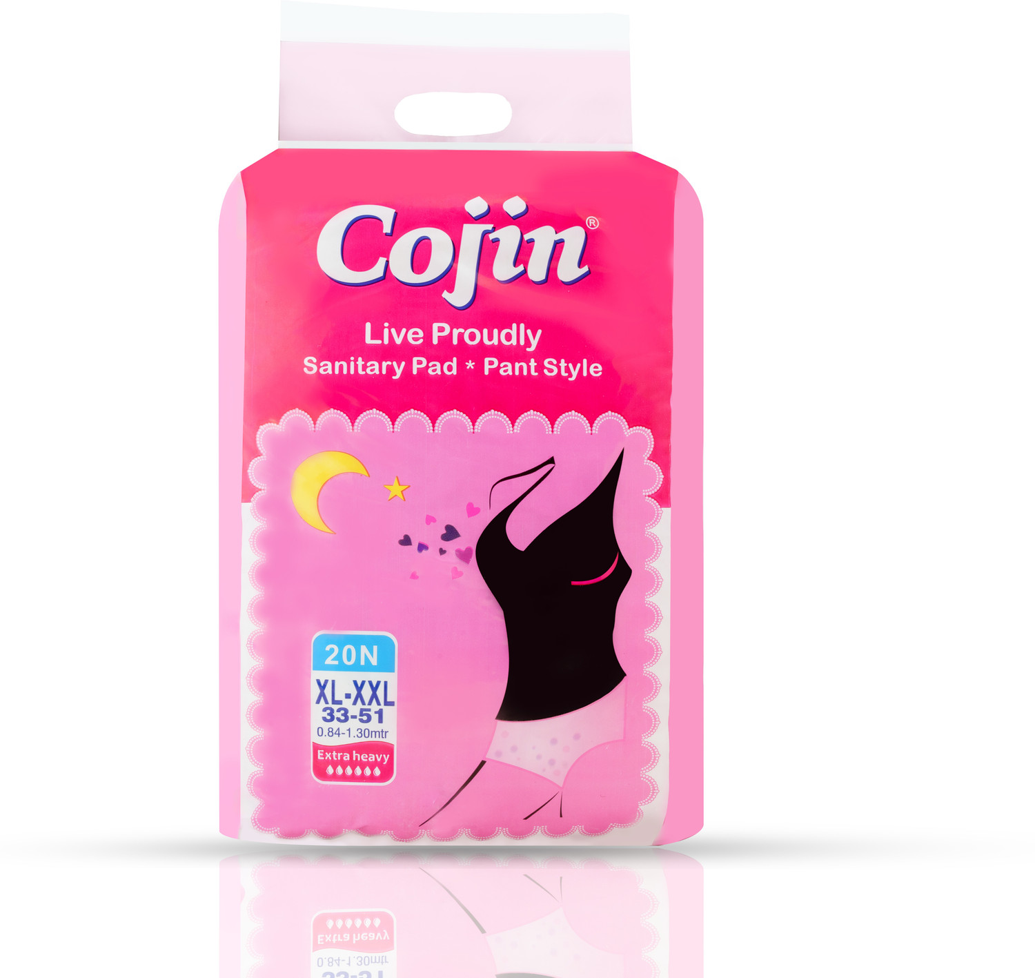 Image of Cojin Overnight Disposable Period Panties For Heavy Flow (L-XL) Sanitary Pad