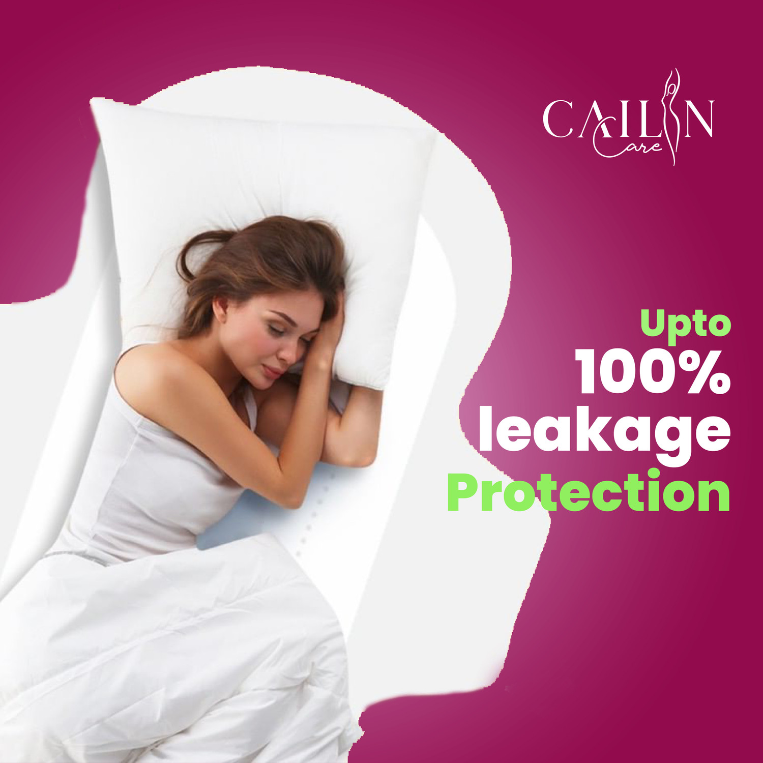 Image of Cailin Care Choice With Wings 160 Pads Sanitary Pad
