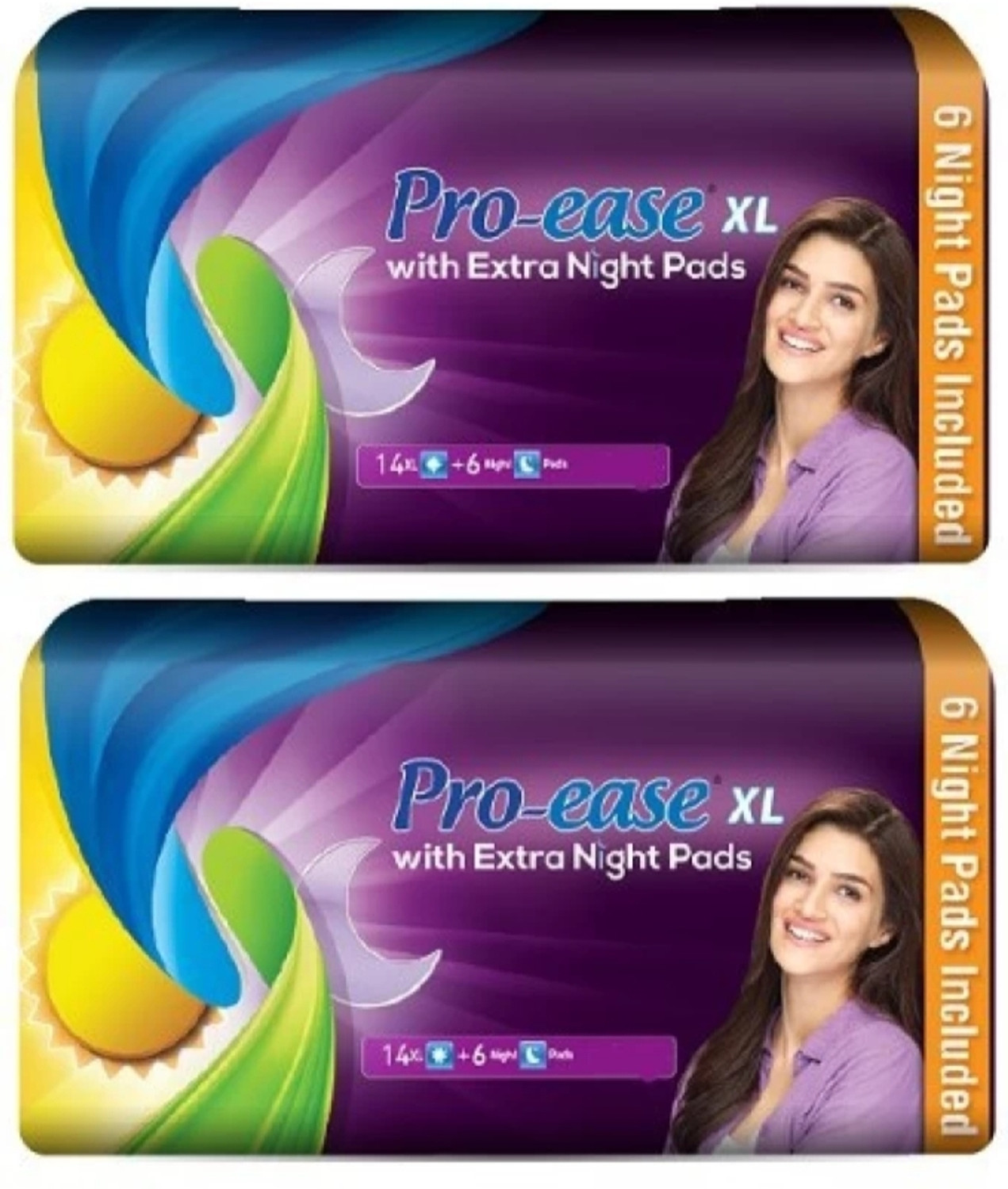 Image of Pro-ease XL With Extra Night Pads 20+20 Sanitary Pad