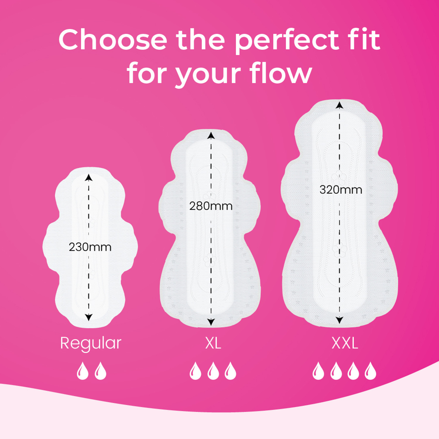 Image of Paree Soft & Rash Free XL With 3 Seconds Absorption for Heavy Flow Sanitary Pad