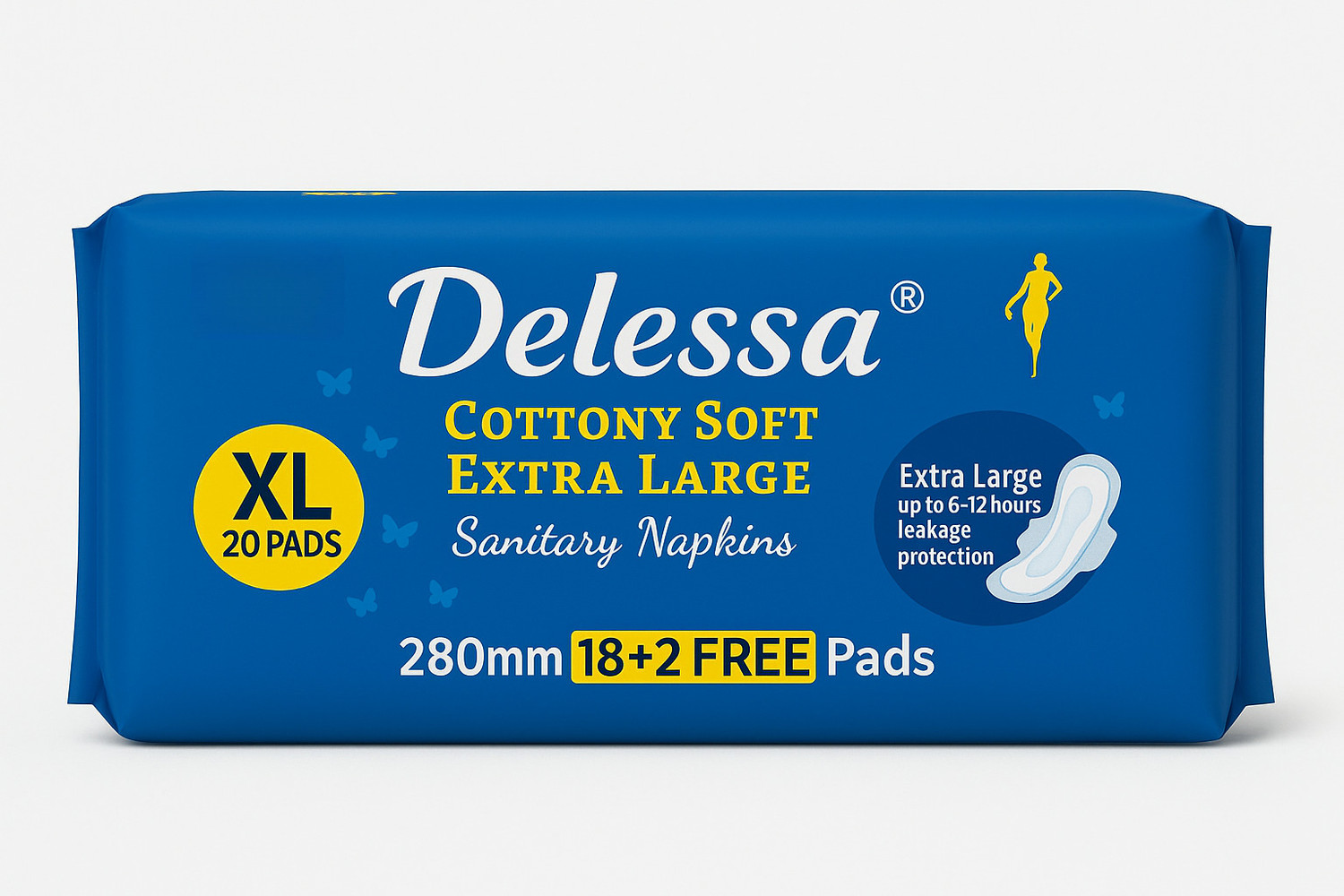 Image of Delessa Extra Long Extra Absorb Sanitary Pads 11 Sanitary Pad