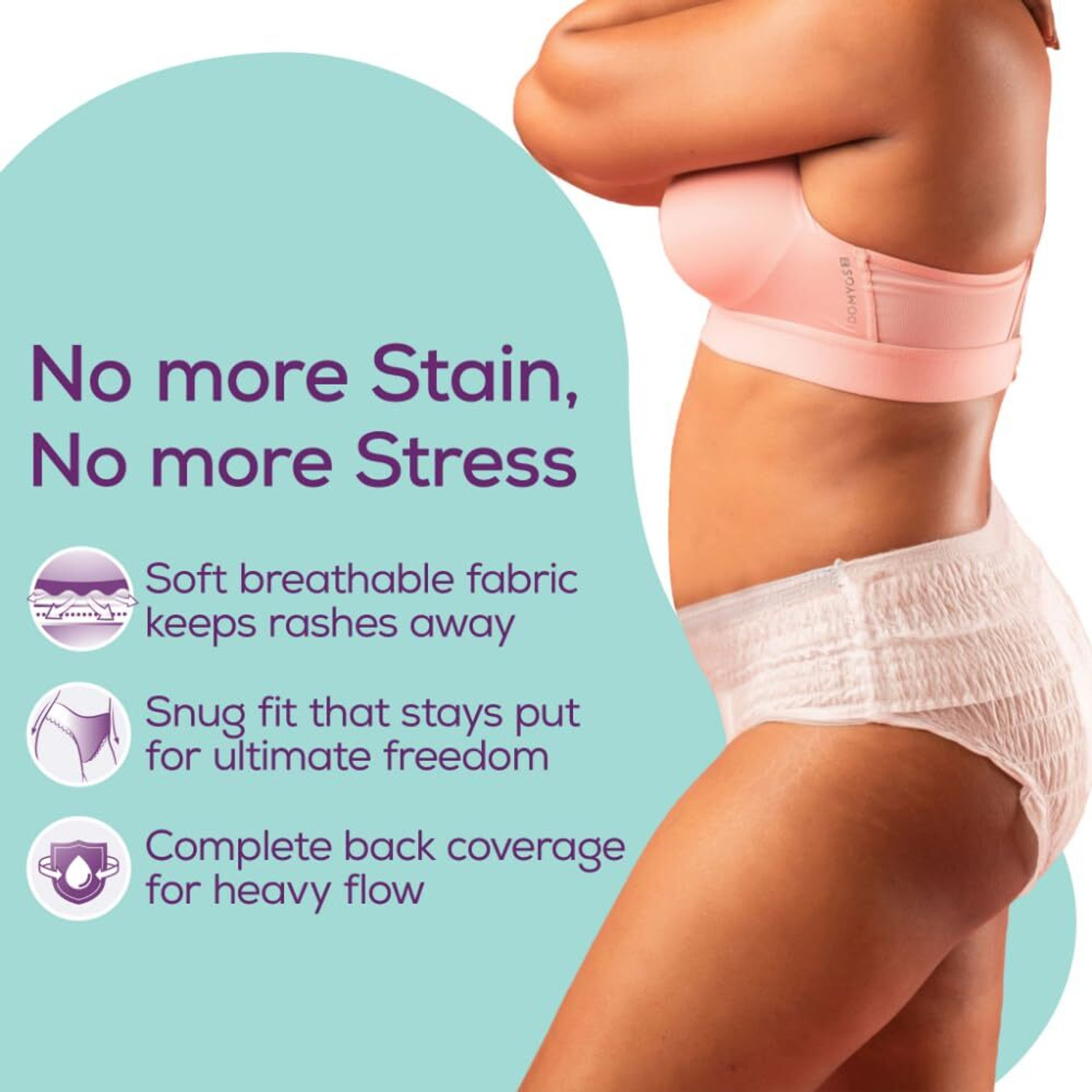Image of EverEve OVERNIGHT PERIOD PANTIES Sanitary Pad