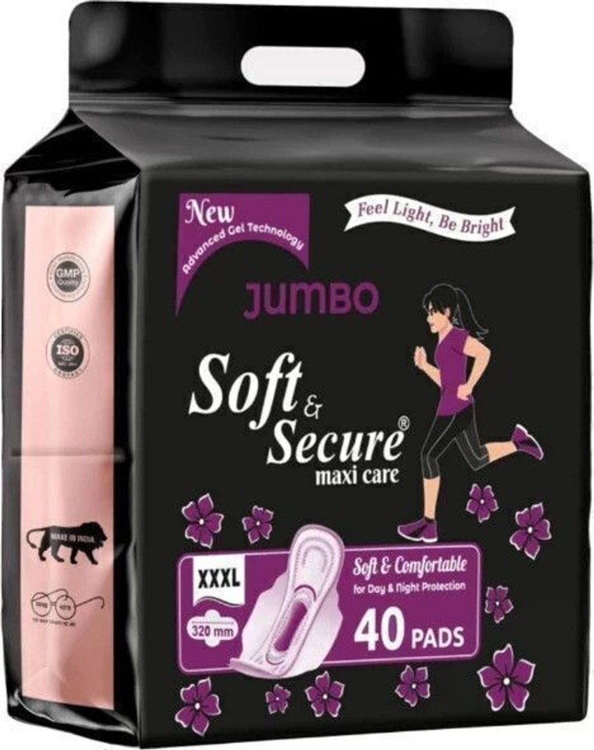 Image of soft & secure Large and Soft xxxl 40pcs Sanitary Pad Sanitary Pad