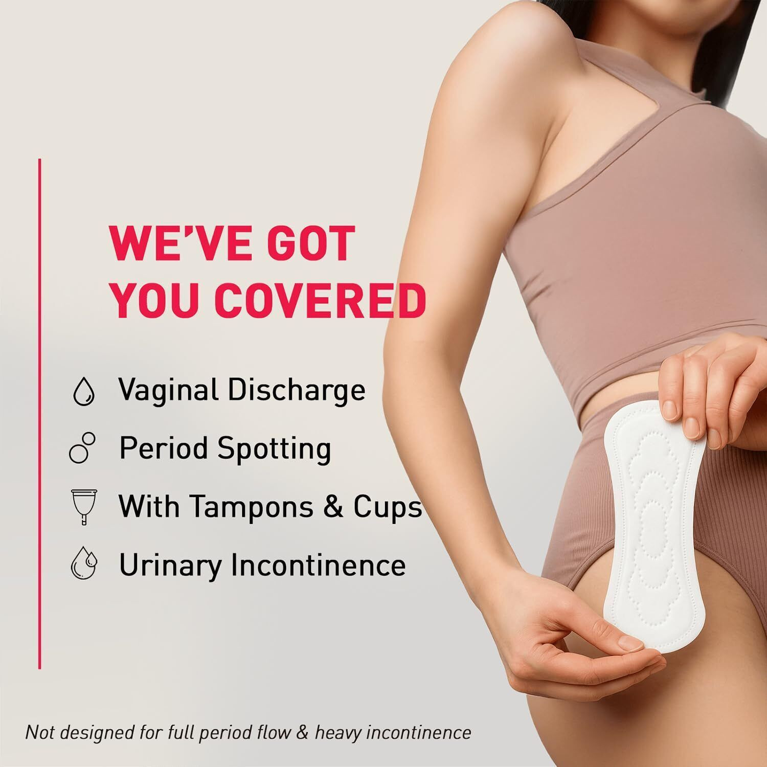 Image of SIRONA Cottony Soft Daily Wear Panty Liners for Women Pantyliner