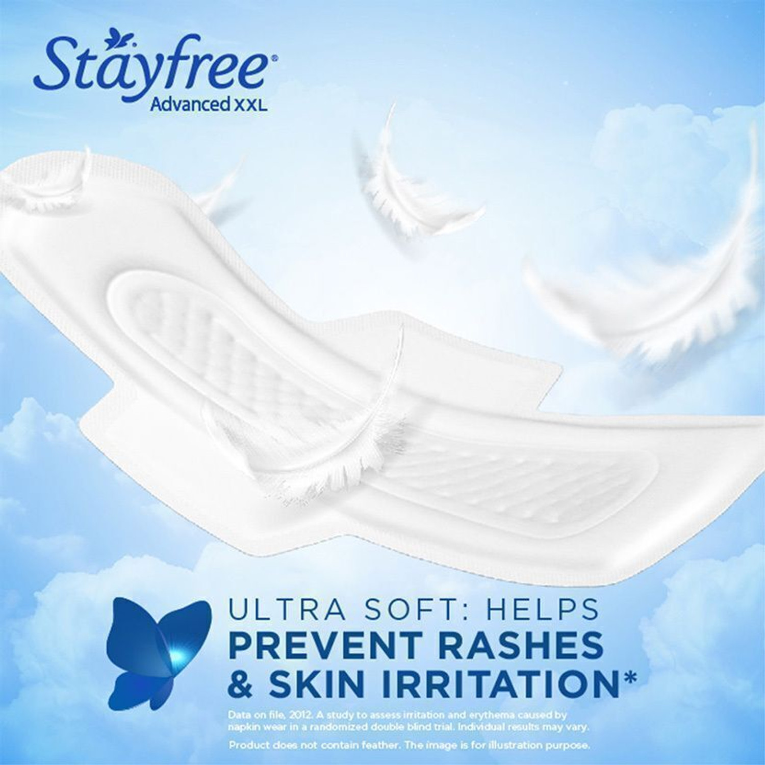 Image of STAYFREE remium Comfort Long Lasting Protection Pads Sanitary Pad (Pack of 42)
