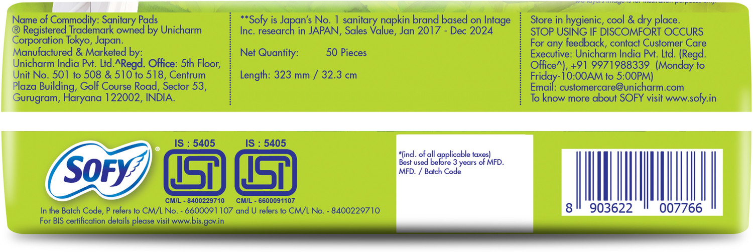 Image of SOFY AB XXL 50P Sanitary Pad