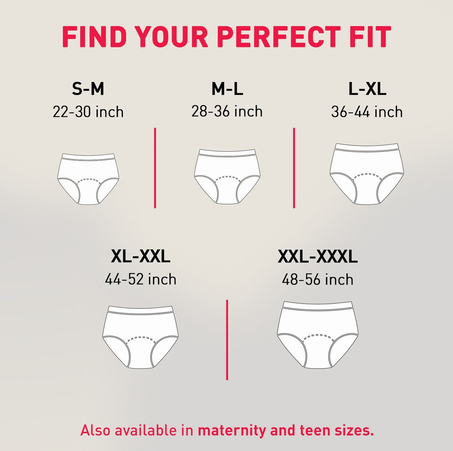 Image of SIRONA Disposable Period Panties - XXL-XXXL (48 inch-56 inch) | Super Soft & 5X More Absorbent Sanitary Pad