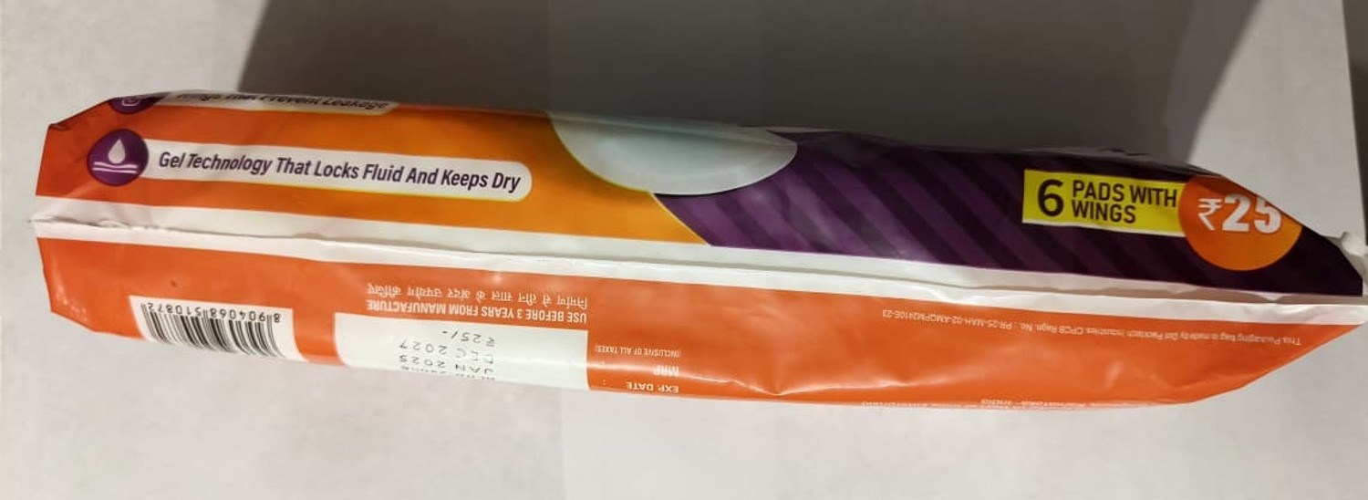 Image of happy days Ultra Clean Cottony Soft Sanitary Pad