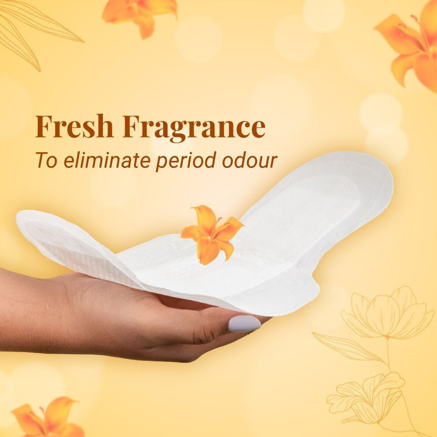 Image of niine Dry Comfort Ultra Thin XL with Disposable Bags Inside | Leak-Proof Protection Sanitary Pad