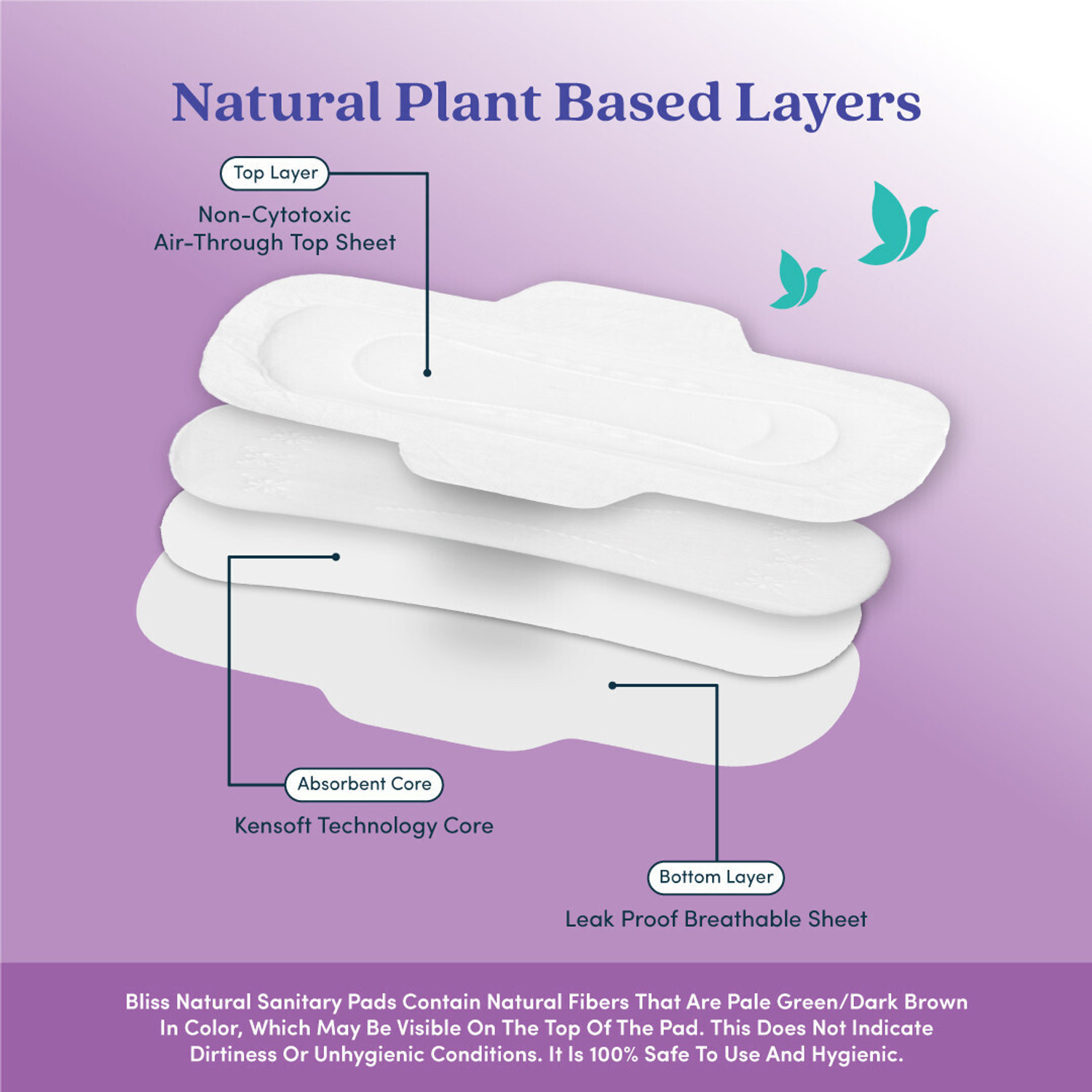 Image of BlissNatural Day & Night | 17 XL + 17 XXL | Value Pack | Rash-Free Sanitary Pad