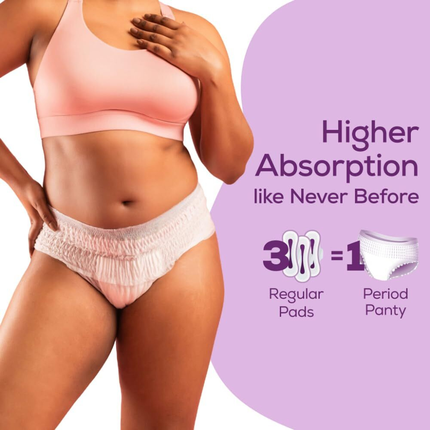 Image of EverEve OVERNIGHT PERIOD PANTIES Sanitary Pad