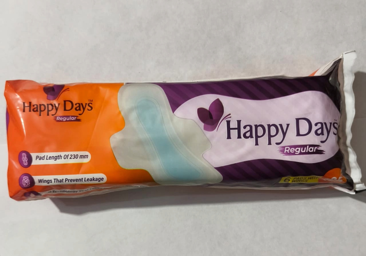 Image of happy days Ultra Clean Cottony Soft Sanitary Pad