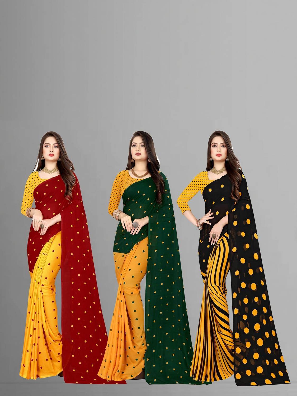 Anand Sarees Printed Bollywood Georgette Saree
