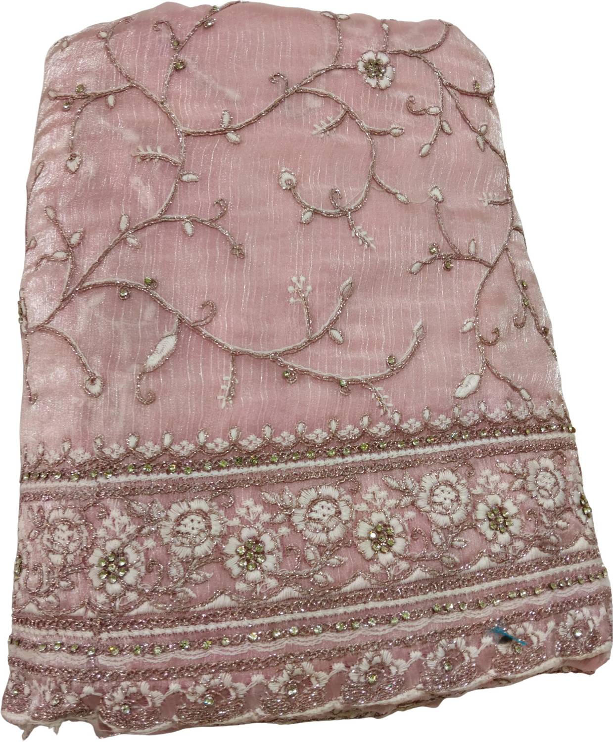 AACHCHHADAN Embroidered Bollywood Chiffon Saree