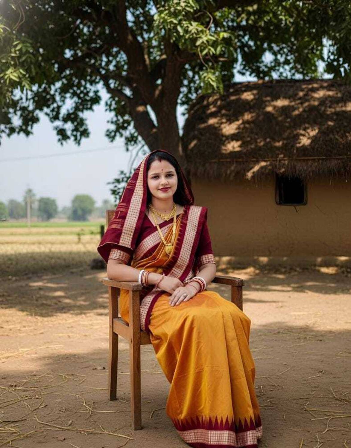 womensaree Woven Sambalpuri Cotton Blend Saree