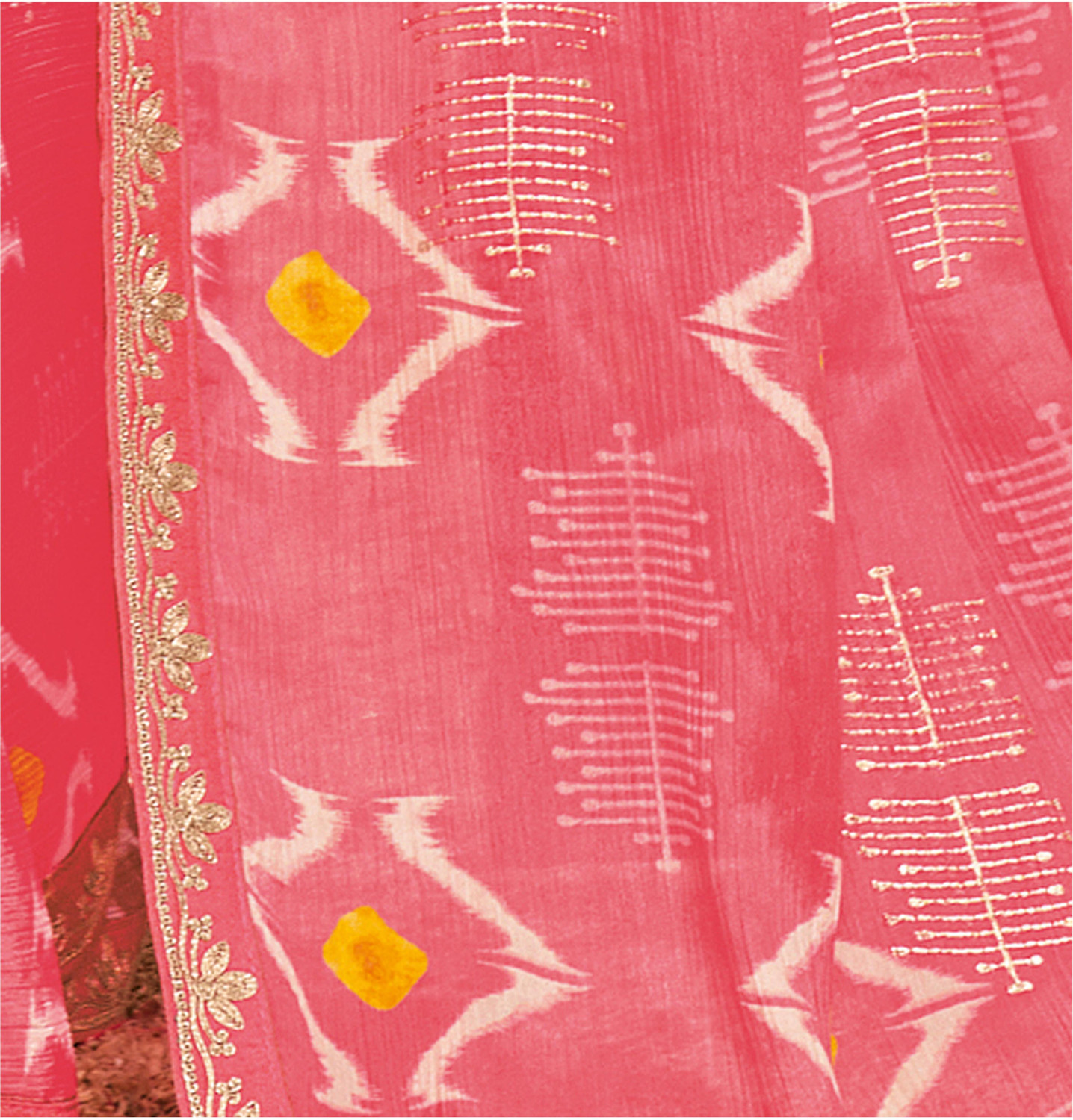 Image of Laxmipati sarees Printed Daily Wear Chiffon Saree