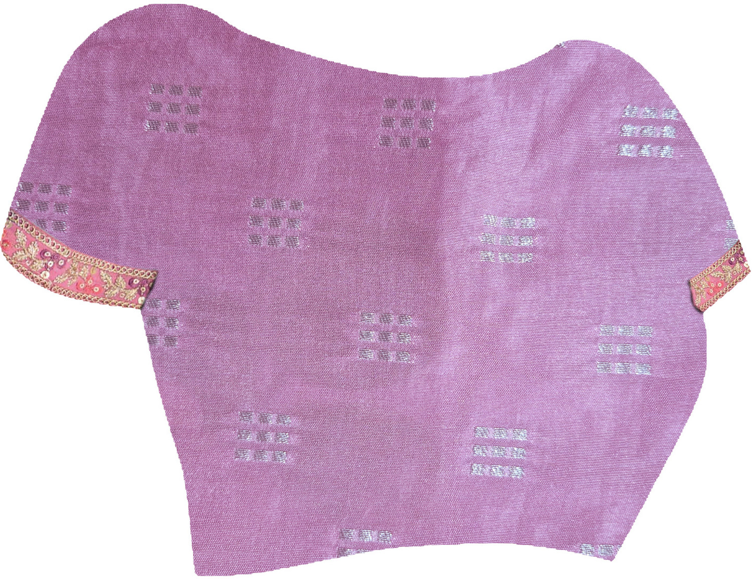Image of Laxmipati sarees Printed Saree with Attached Blouse Chiffon Saree