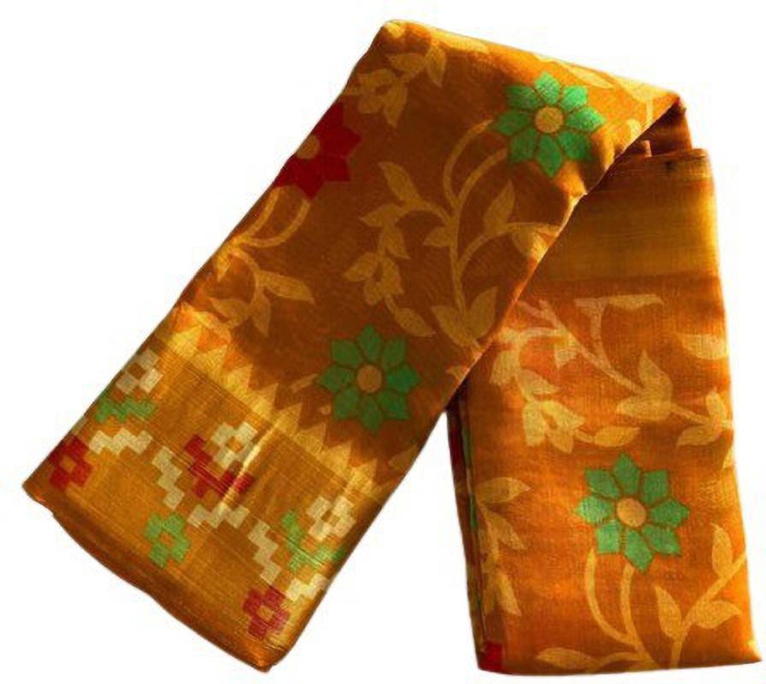 Adrika Printed Daily Wear Pure Cotton Saree