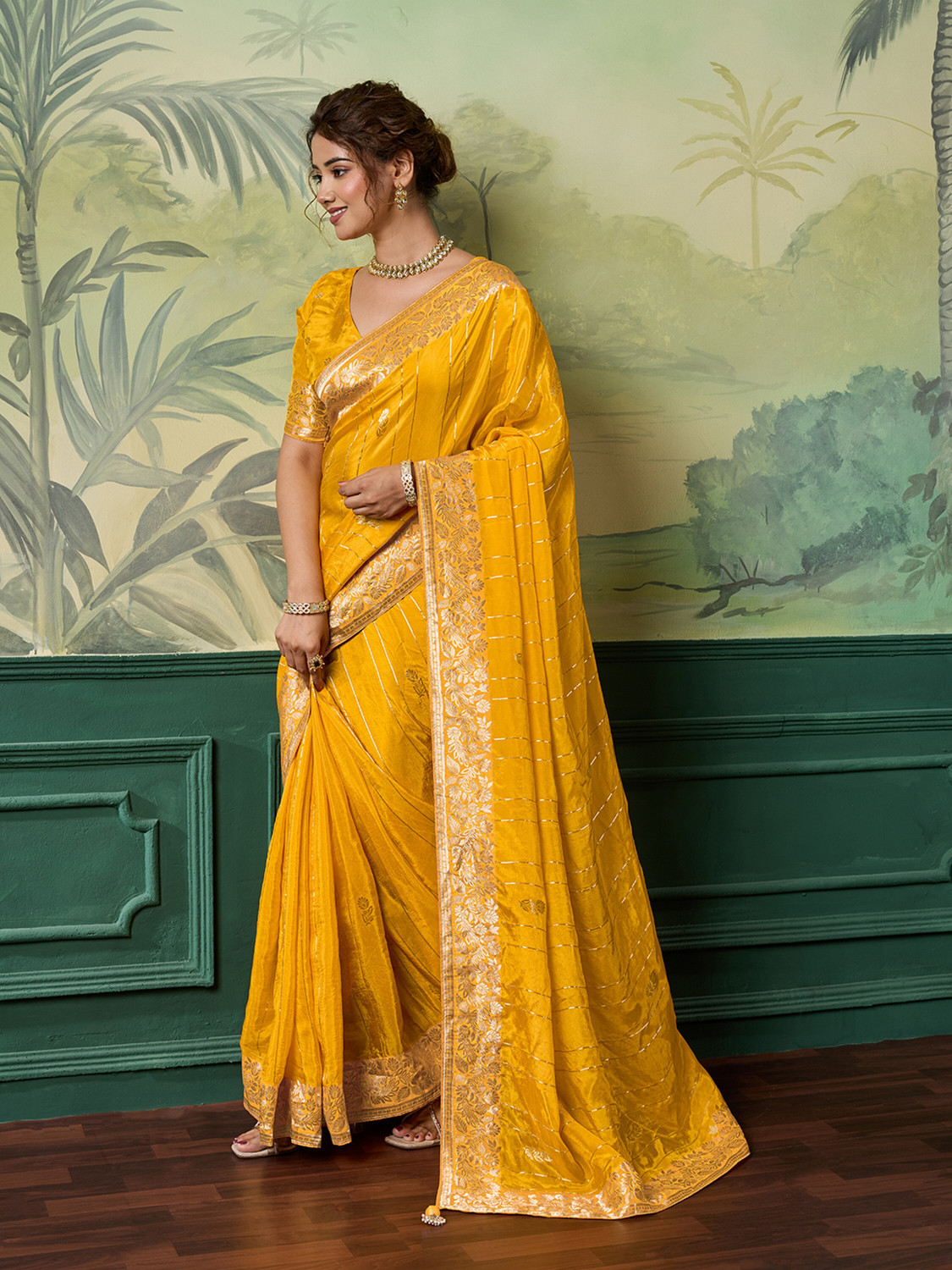 Image of SOHINI NX Embellished Bollywood Crepe Saree